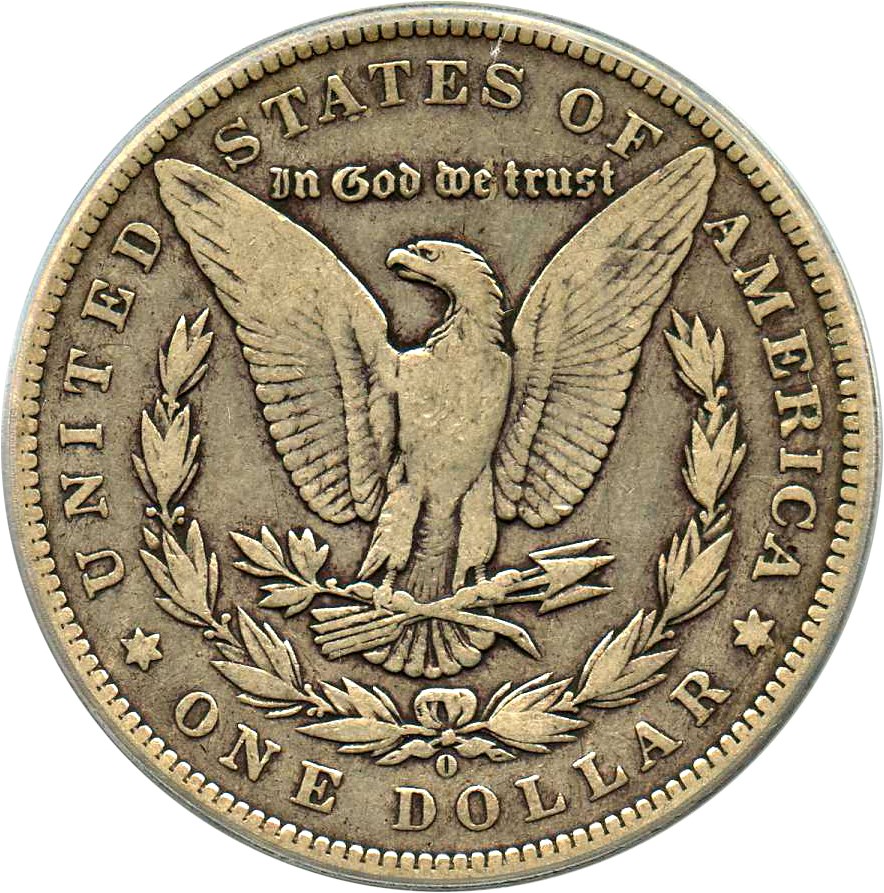 image for: Top 100 VAM: 1888-O $1 PCGS F12 (VAM-18, Oval O) 