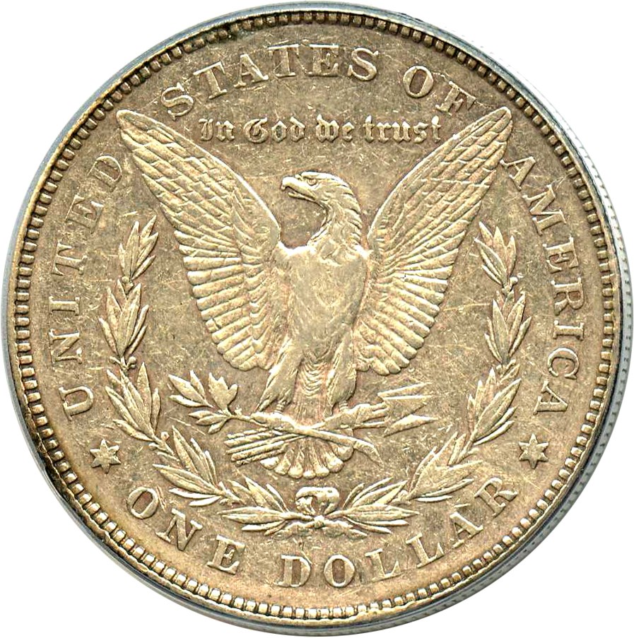 image for: 1878 7TF $1 PCGS XF45 (Reverse of 1878, VAM-80, Weak LIB) 