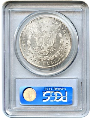 image for: Top 100 VAM: 1878 7TF $1 PCGS/CAC MS63 (Reverse of 1878, VAM-45, Dbl Talons)