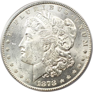 image for: Top 100 VAM: 1878 7TF $1 PCGS/CAC MS63 (Reverse of 1878, VAM-45, Dbl Talons)