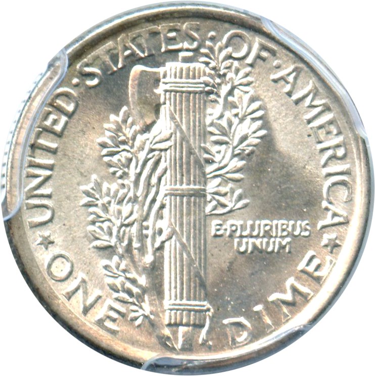 image for: 1920 10c PCGS/CAC MS65