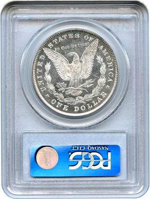 image for: 1878 8TF $1 PCGS/CAC MS62 (VAM-21, Broken R&B)