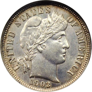 image for: 1903-O 10c NGC MS62