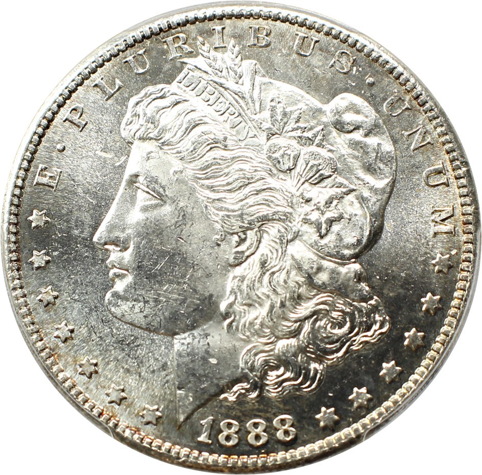 image for: 1888-S $1 PCGS MS63 PL