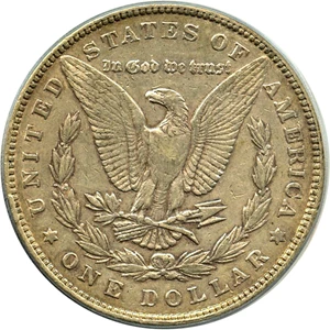 image for: Top 100 VAM: 1883 $1 PCGS/CAC XF45 (VAM-10, Sextupled Stars)