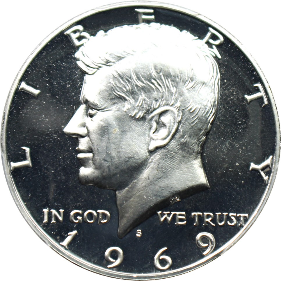 image for: 1969-S 50c PCGS Proof 66 CAM
