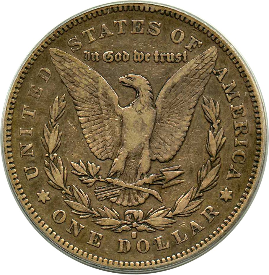 image for: Top 100 VAM: 1878-S $1 PCGS/CAC VF30 (VAM-27, Long Arrow Shaft) 