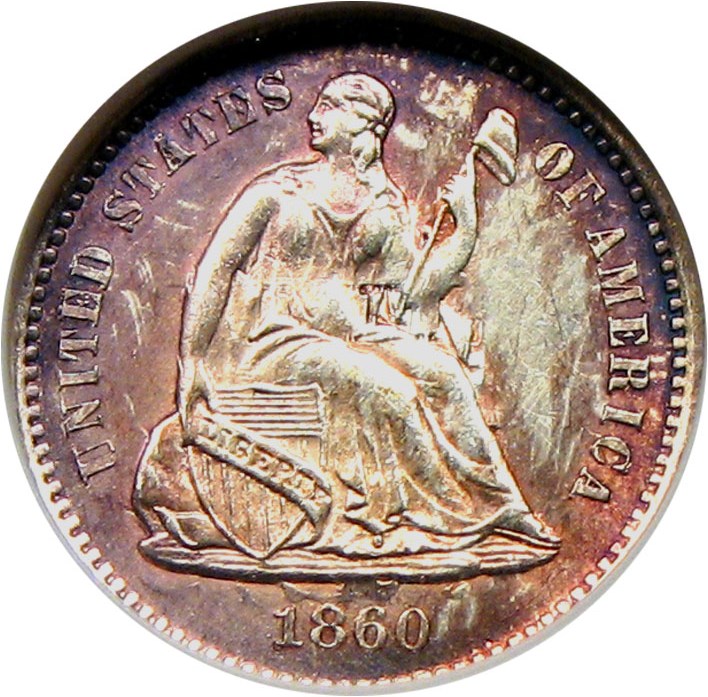 image for: 1860-O H10c ANACS UNC Details (Cleaned)