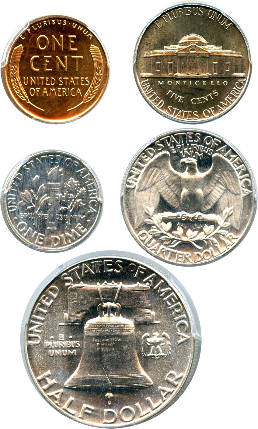 image for: 1950 Proof Set PCGS Proof 64-67