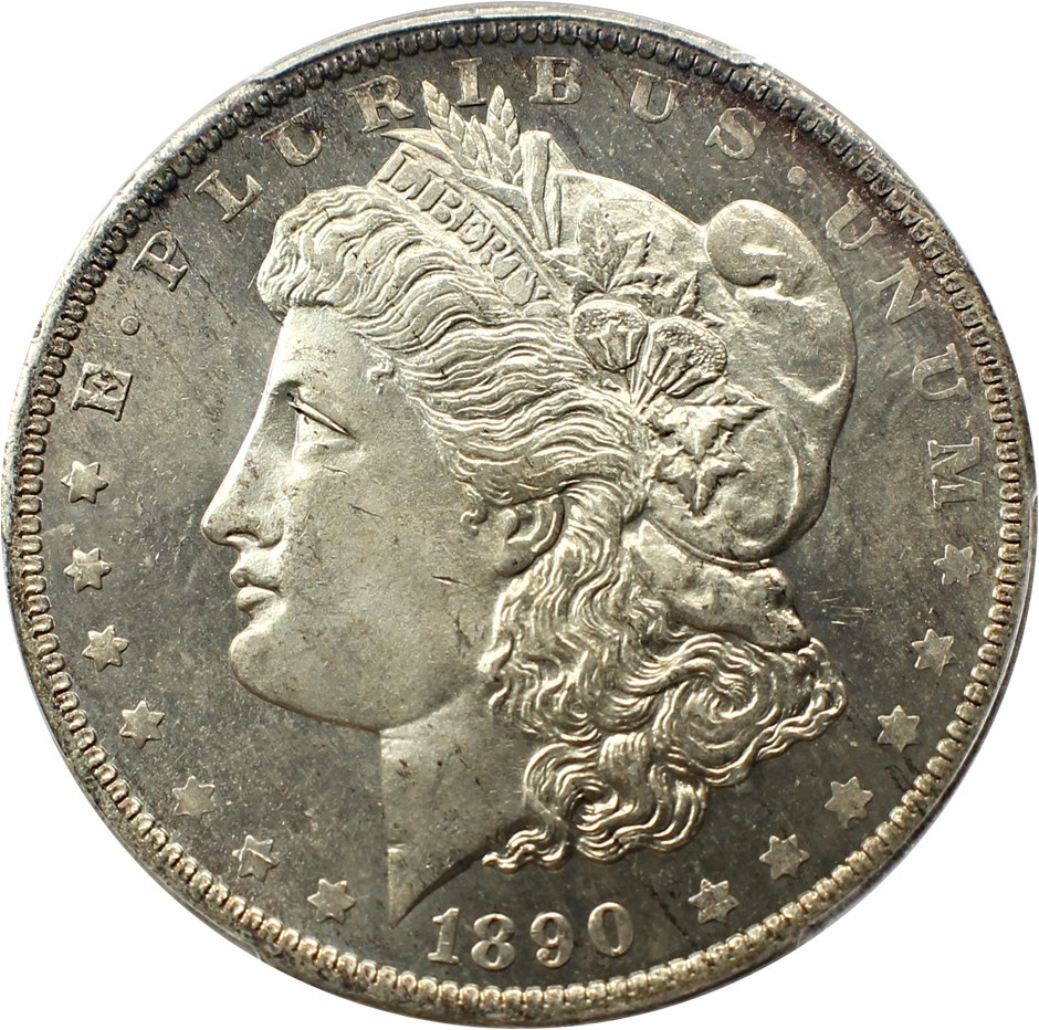 image for: 1890-O $1 PCGS/CAC MS64 DMPL