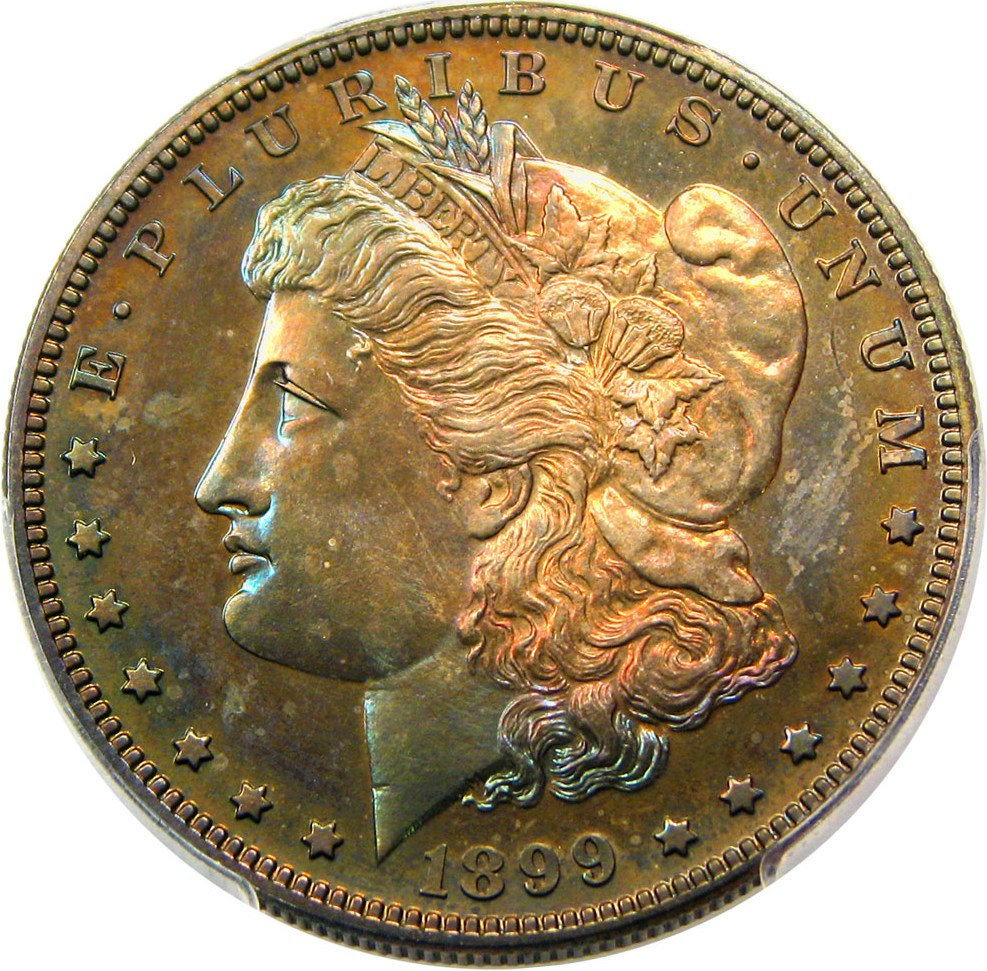 image for: 1899 $1 PCGS Proof 64