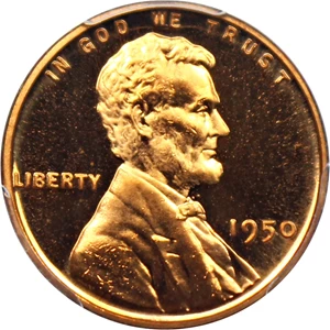 image for: 1950 1c PCGS Proof 67 RD DCAM