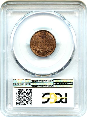 image for: 1878 1c PCGS MS66 RB