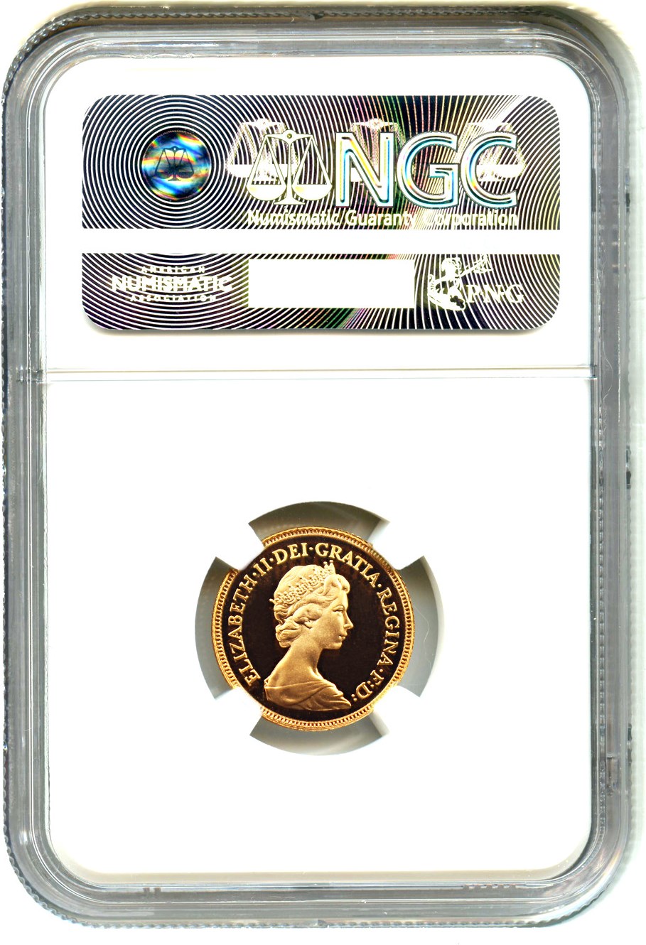 image for: Great Britain: 1983 Gold 1/2 Sovereign NGC PR69 UCAM (KM-922)
