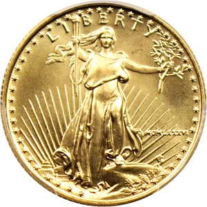 image for: 1986 Gold Eagle $10 PCGS MS69