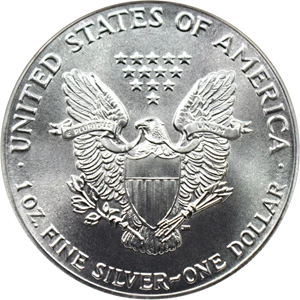 image for: 1986 Silver Eagle $1 NGC MS70