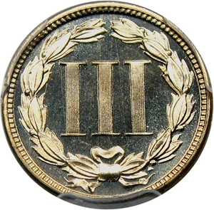 image for: 1882 3cN PCGS/CAC Proof 67 DCAM