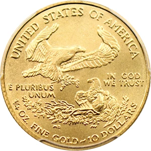 image for: 2004 Gold Eagle $10 PCGS MS69