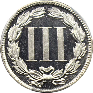 image for: 1884 3cN PCGS/CAC Proof 67 DCAM