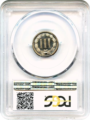 image for: 1882 3cN PCGS/CAC Proof 67 DCAM