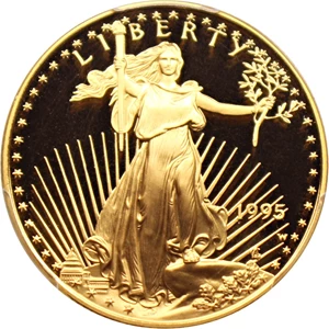 image for: 1995-W Gold Eagle $25 PCGS Proof 69 DCAM