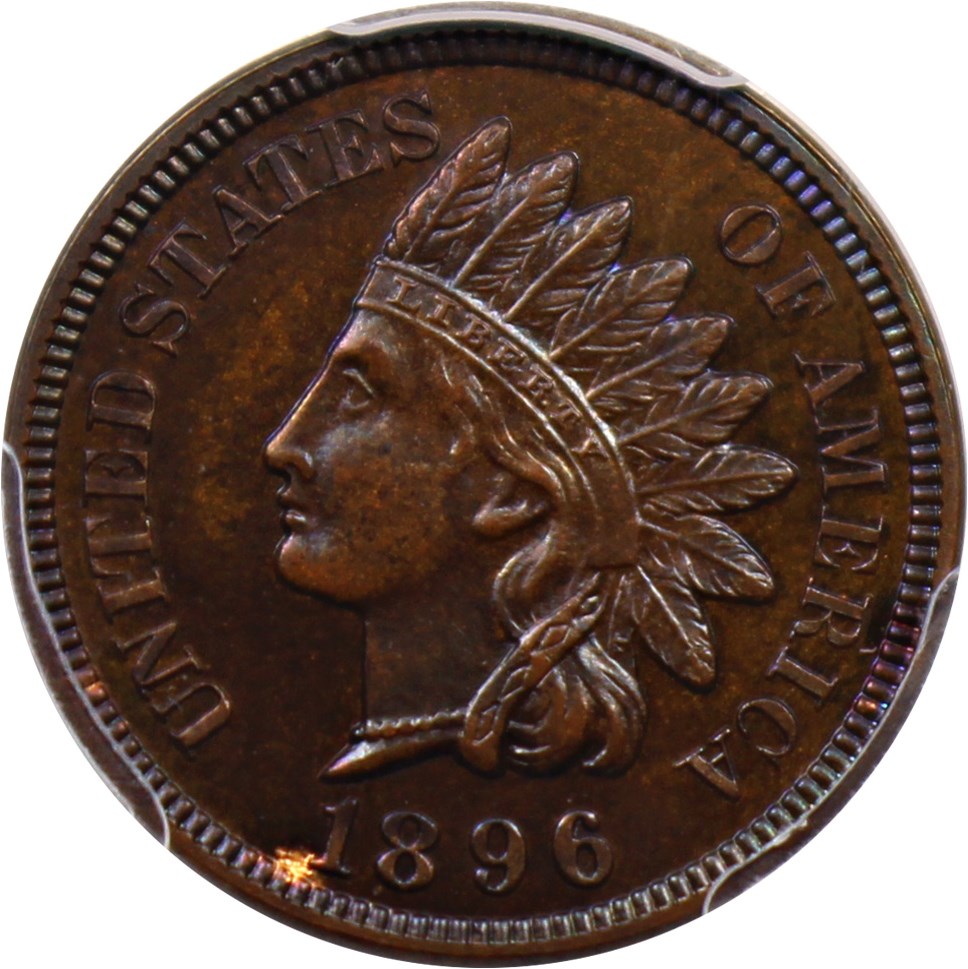 image for: 1896 1c PCGS Proof 65 BN