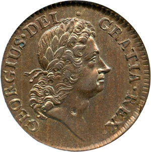 image for: 1723 Hibernia 1/2 P NGC MS64 BN