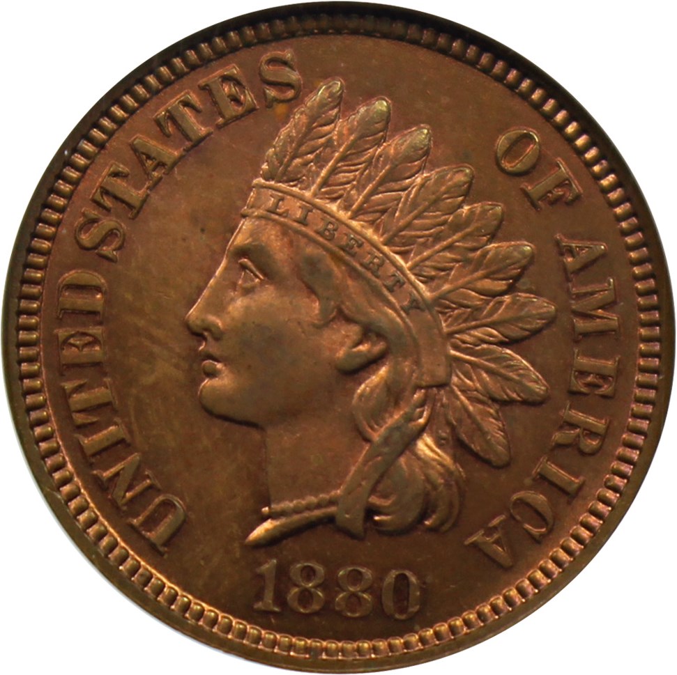 image for: 1880 1c NGC Proof 65 RB