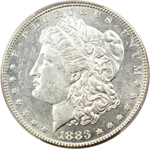 image for: 1883 $1 PCGS MS63 PL