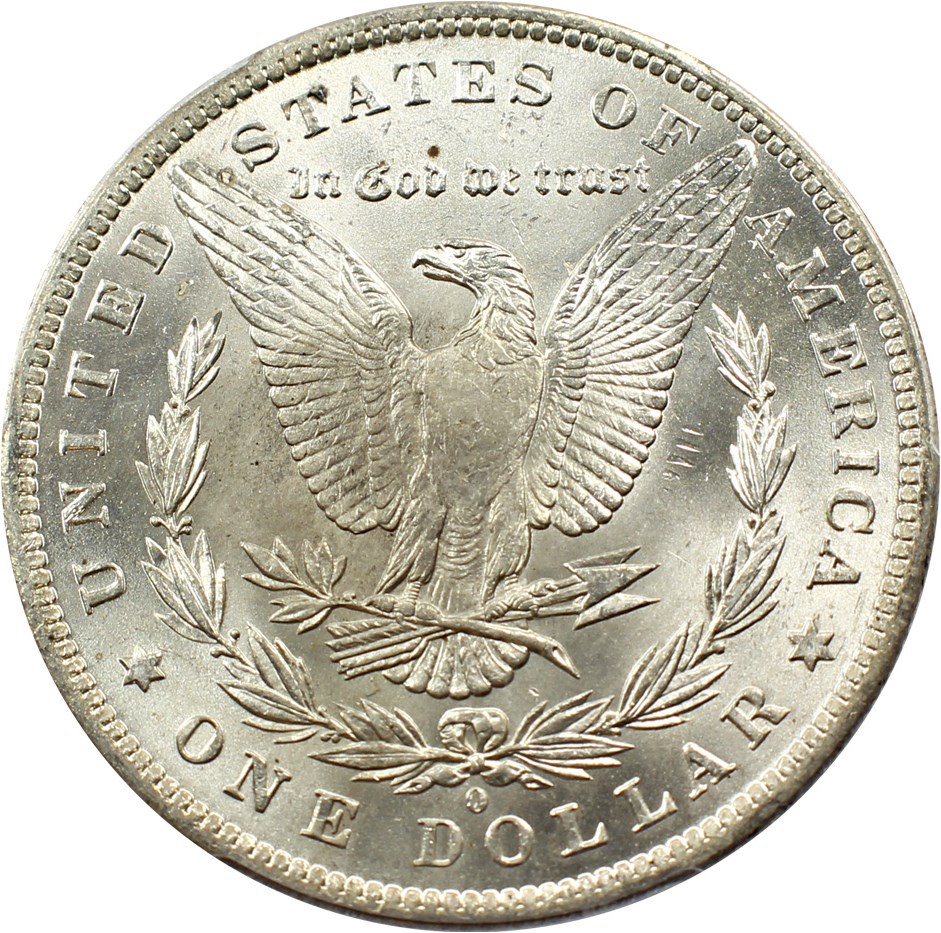 image for: Hot 50 VAM: 1884-O $1 PCGS MS64 (VAM-10, O/O)