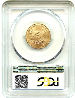 image for: 1997 Gold Eagle $10 PCGS MS69