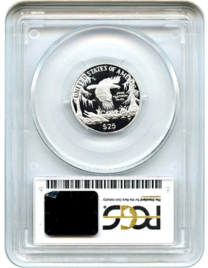 image for: 1999-W Platinum Eagle $25 PCGS Proof 69 DCAM (Secure)
