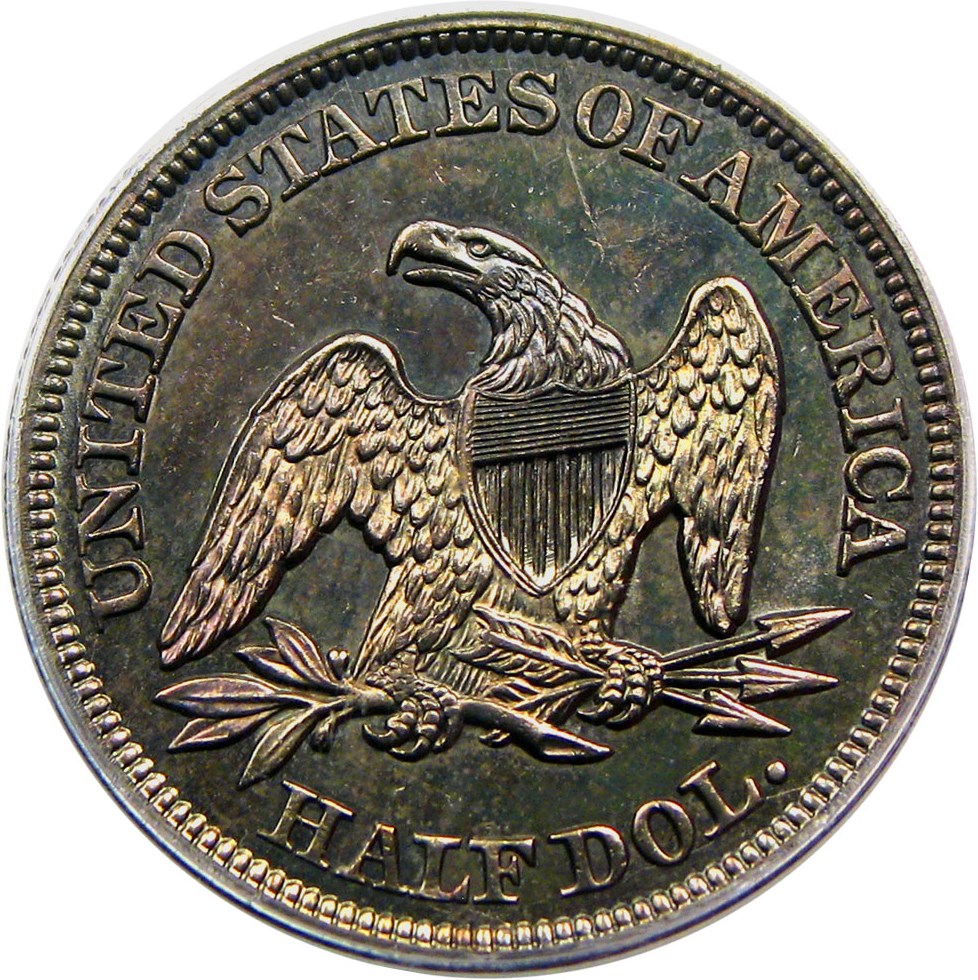 image for: 1850 50c PCGS Proof 62