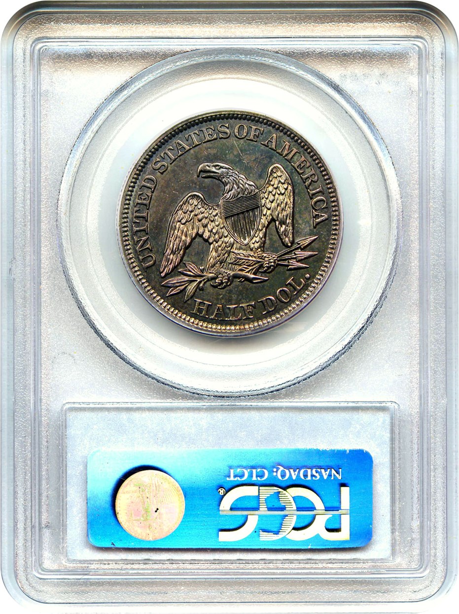 image for: 1850 50c PCGS Proof 62