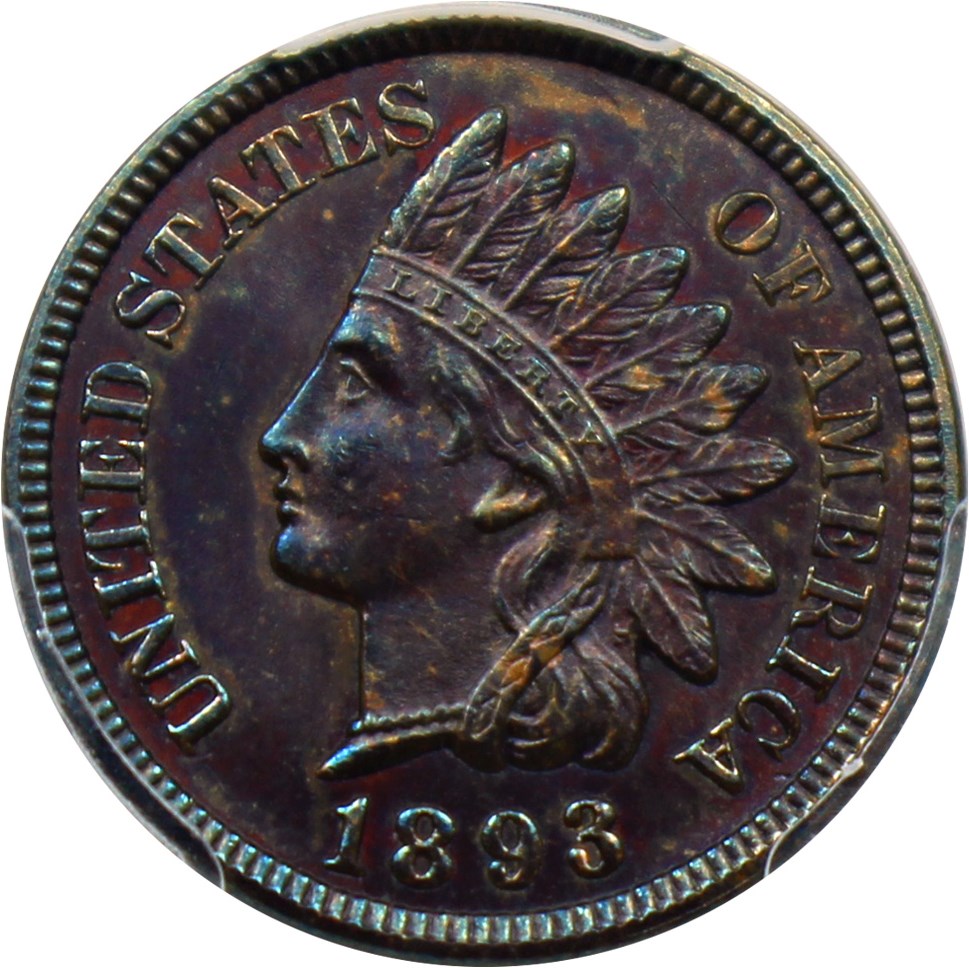 image for: 1893 1c PCGS MS64 BN