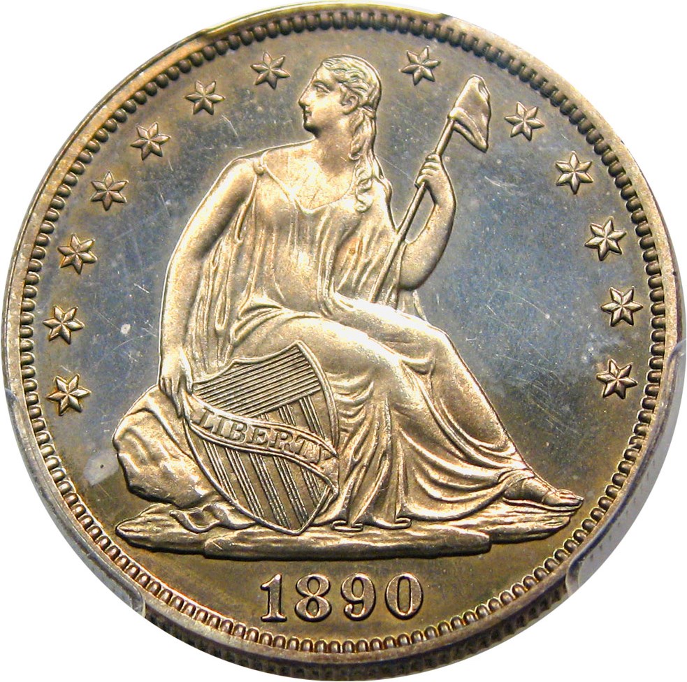 image for: 1890 50c PCGS/CAC Proof 65