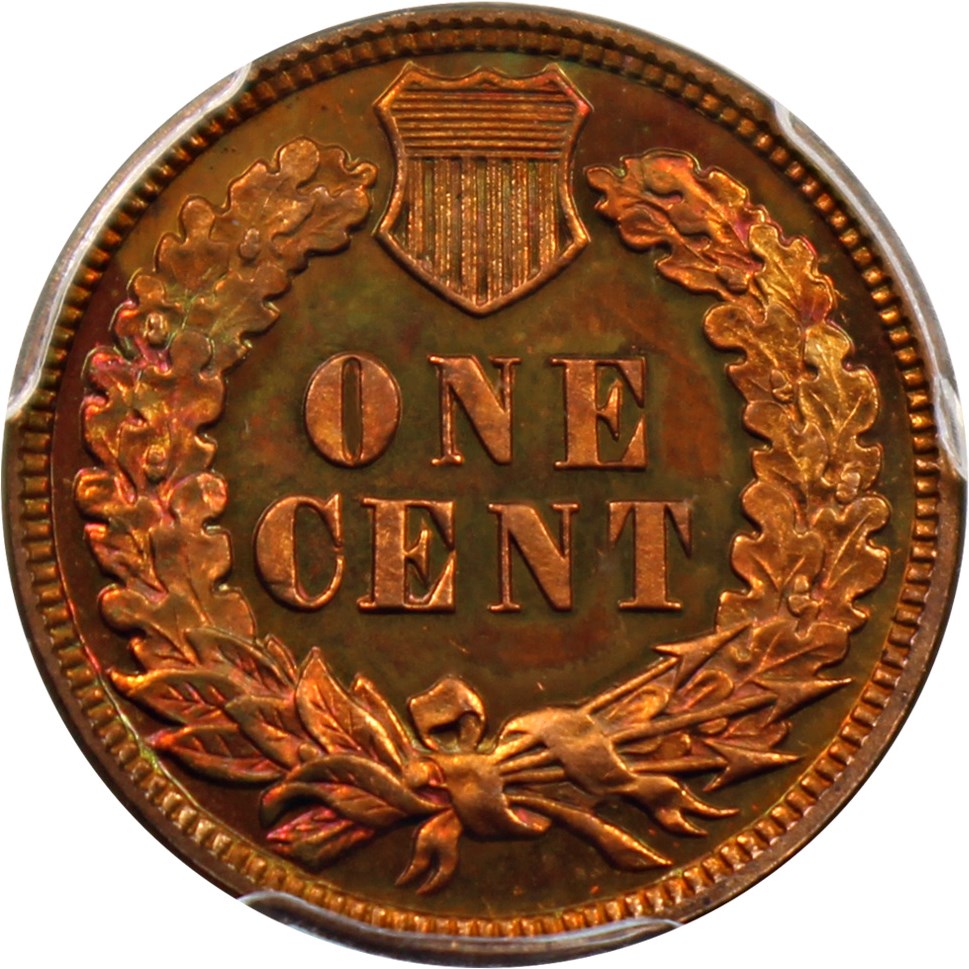 image for: 1890 1c PCGS/CAC Proof 64 RB