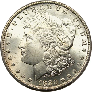 image for: Hit List 40: 1880-CC $1 PCGS MS66 (Reverse of 1878, VAM-7, 8/7)
