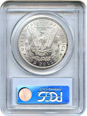 image for: Top 100 VAM: 1883 $1 PCGS MS63 (VAM-10, Sextupled Stars)