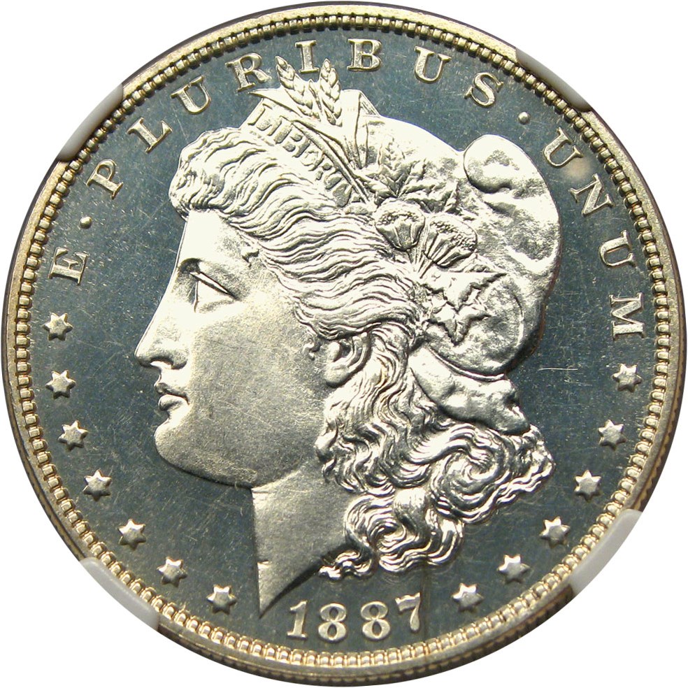 image for: 1887 $1 NGC Proof 63 CAM