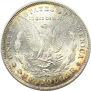 image for: Top 100 VAM: 1878 7TF $1 PCGS MS62 (Reverse of 1878, VAM-171, Tripled R)