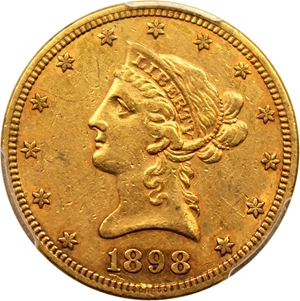 image for: 1898-S $10 PCGS XF45