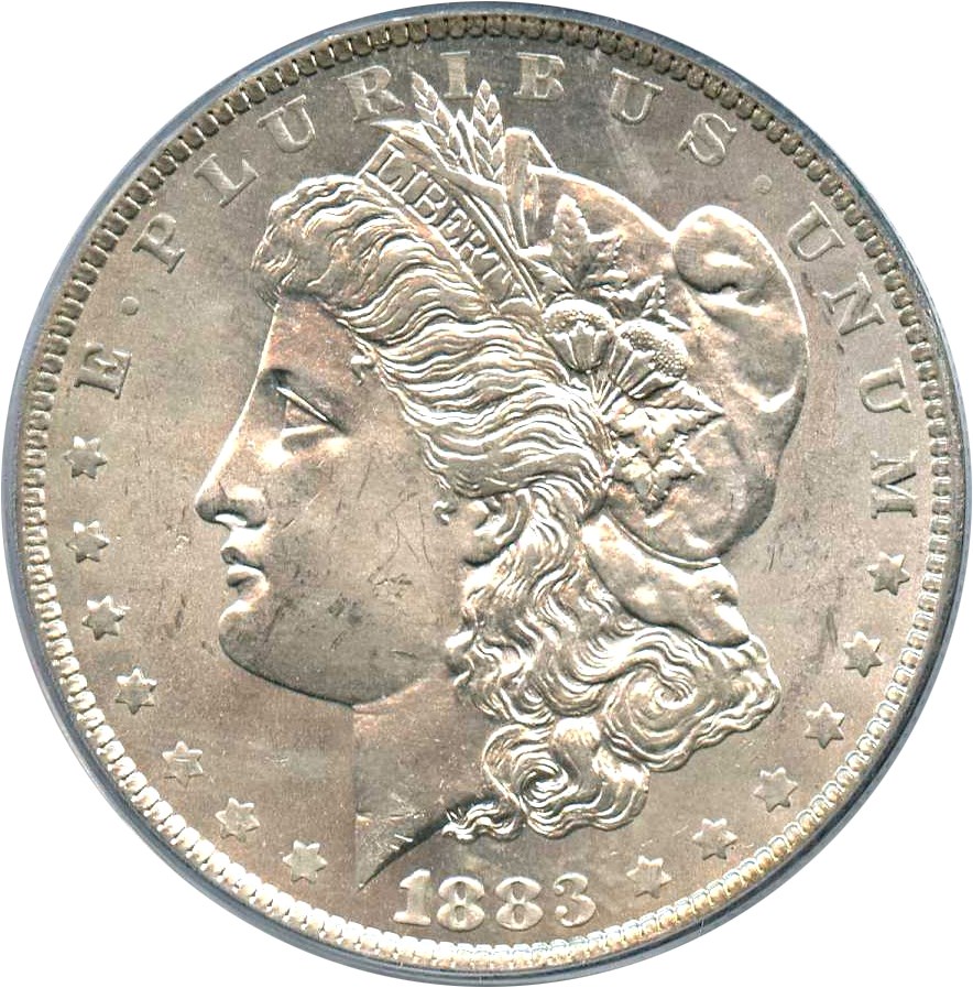 image for: Hot 50 VAM: 1883-O $1 PCGS MS64 (VAM-36A, Partial E Rev)