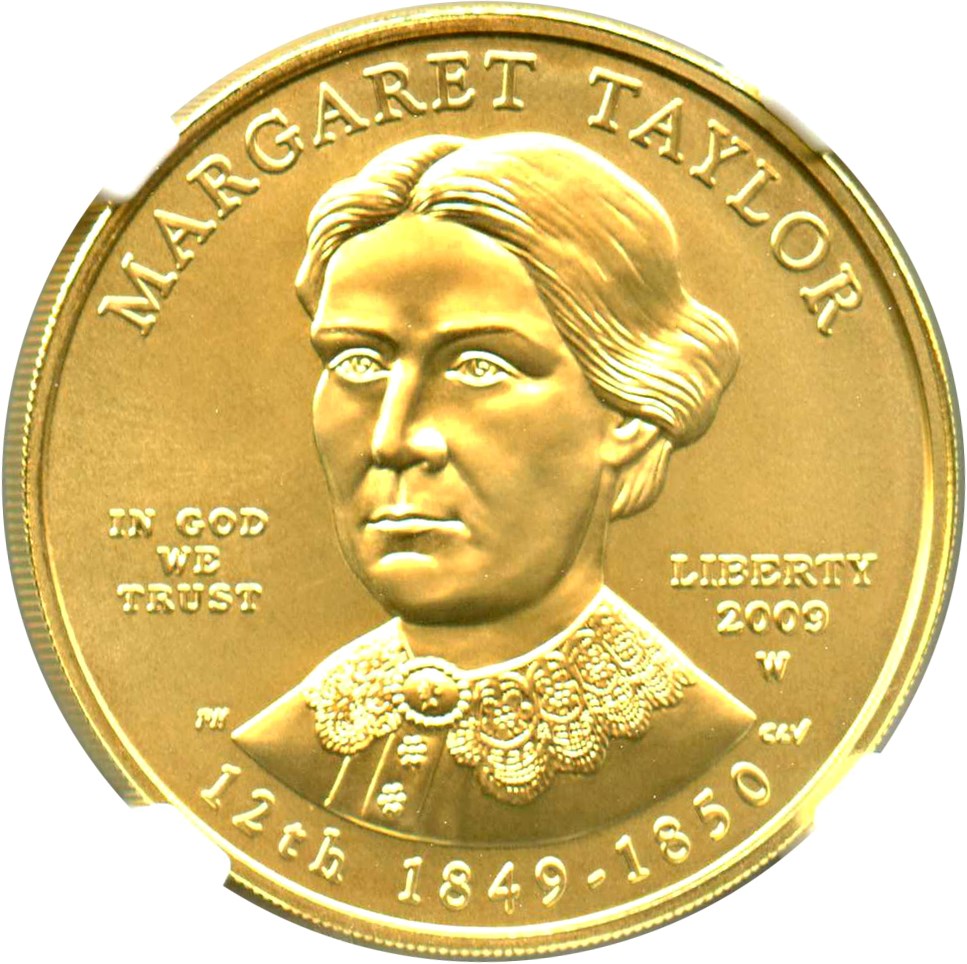image for: 2009-W Margaret Taylor $10 NGC MS69