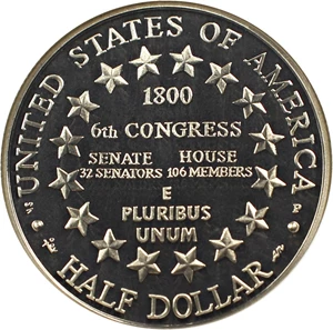 image for: 2001-P Capitol Visitor Center 50c NGC Proof 69 UCAM