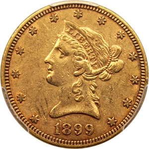 image for: 1899-S $10 PCGS XF45