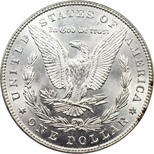 image for: Top 100 VAM: 1883 $1 PCGS MS63 (VAM-10, Sextupled Stars)