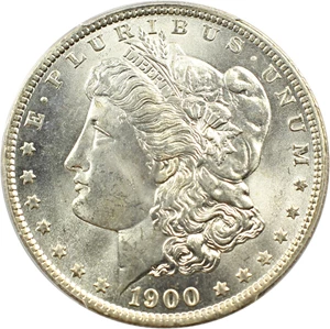 image for: Top 100 VAM: 1900-O $1 PCGS MS65 (VAM-11, O/CC)