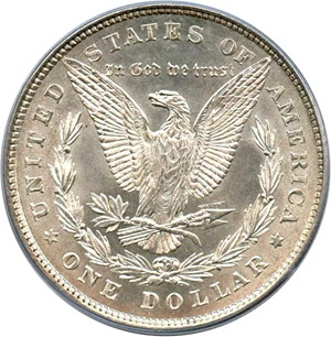 image for: 1878 8TF $1 PCGS MS62 (VAM-14.3, Doubled Bow)