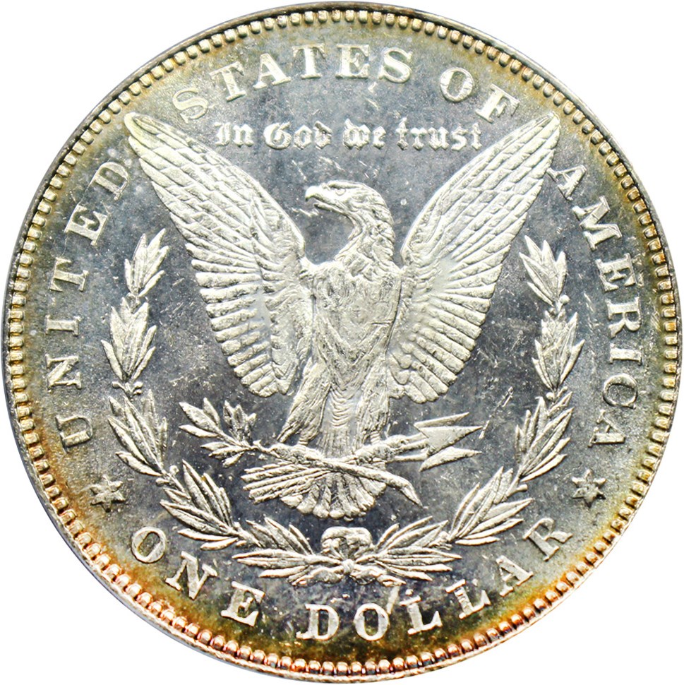 image for: Hot 50 VAM: 1878 7/8TF $1 PCGS MS63 (Weak, VAM-34, 7/4)